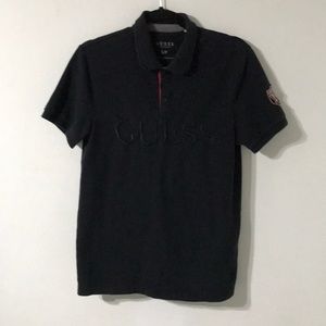 Black guess polo